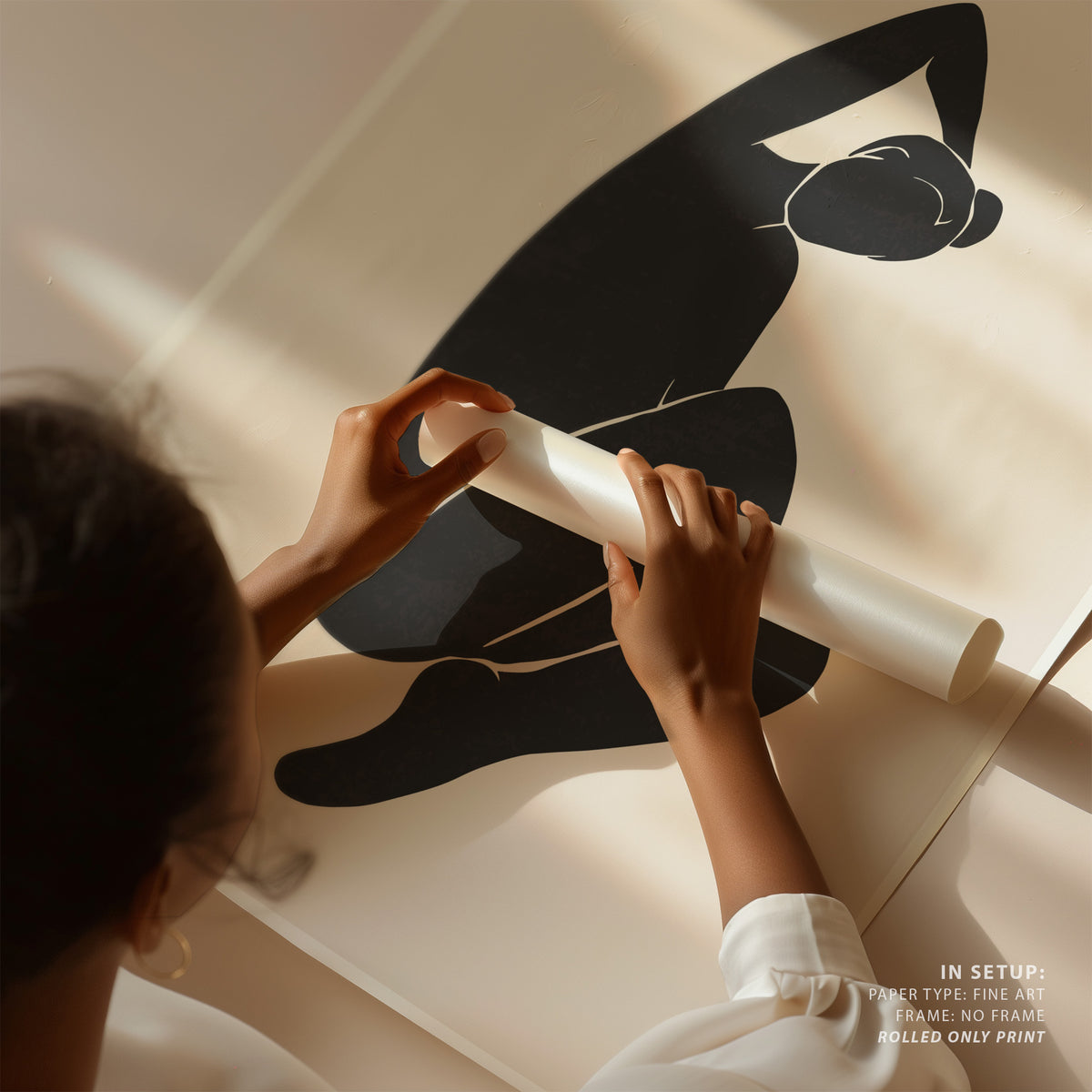 Henri Matisse Style I, Minimalist Art Painting