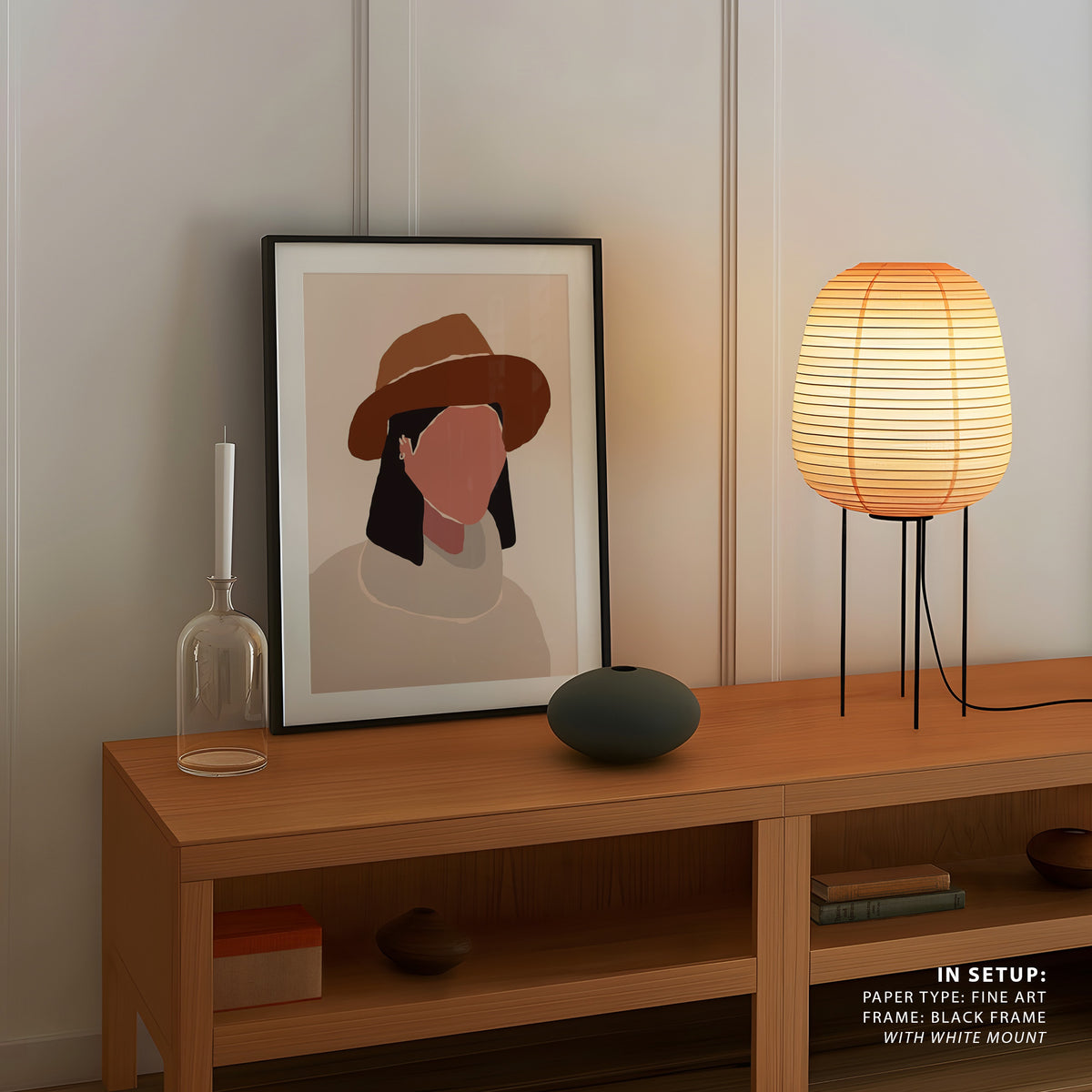 Abstract Modern Woman III, Fashion Poster
