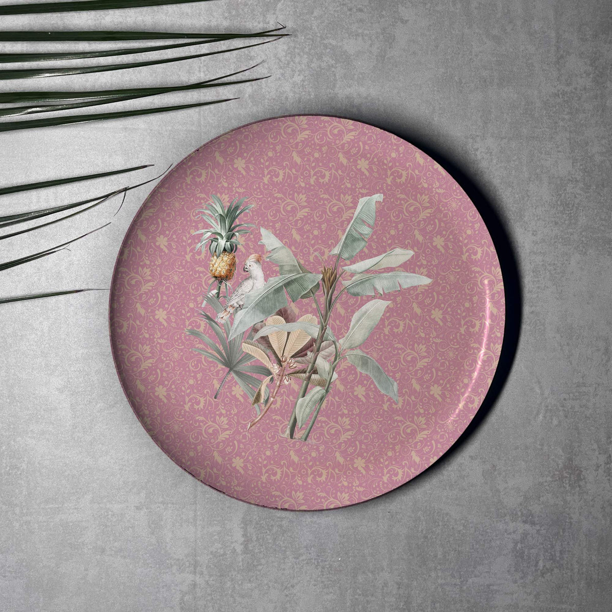 Botanic Bliss Wall Decor Plate, Set of 5, Art Plate Set
