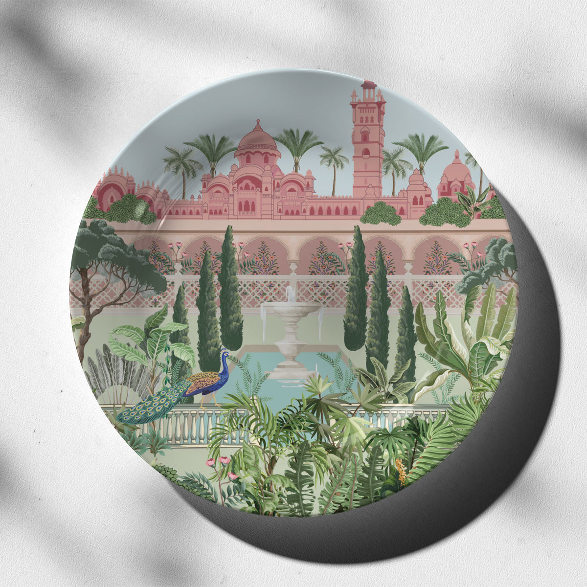 Fortress Treasure, decorative wall plate