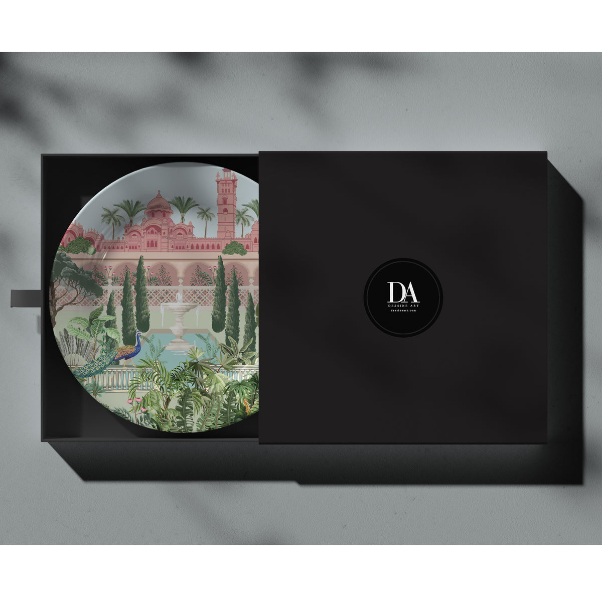 Fortress Treasure, decorative wall plate