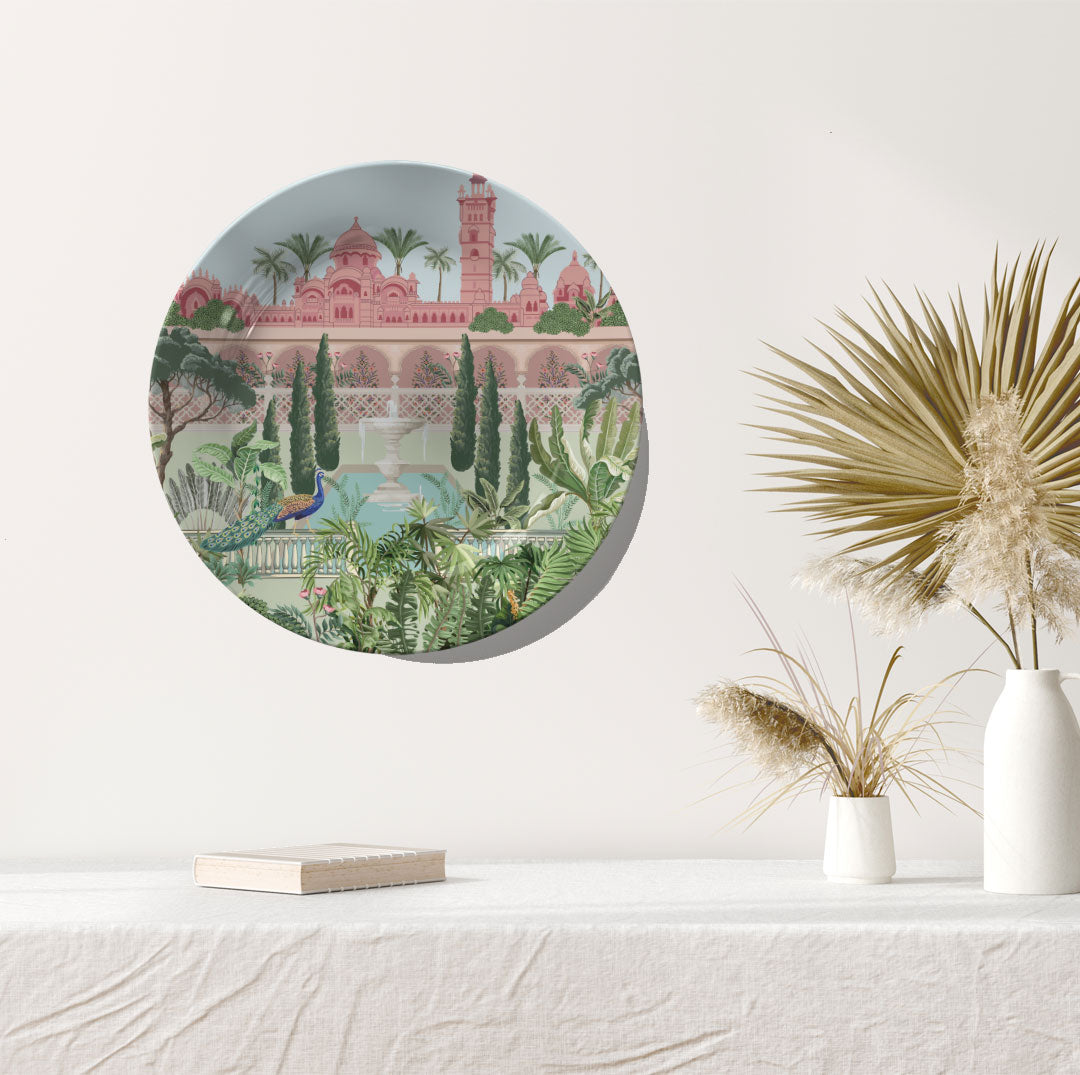 Fortress Treasure, decorative wall plate