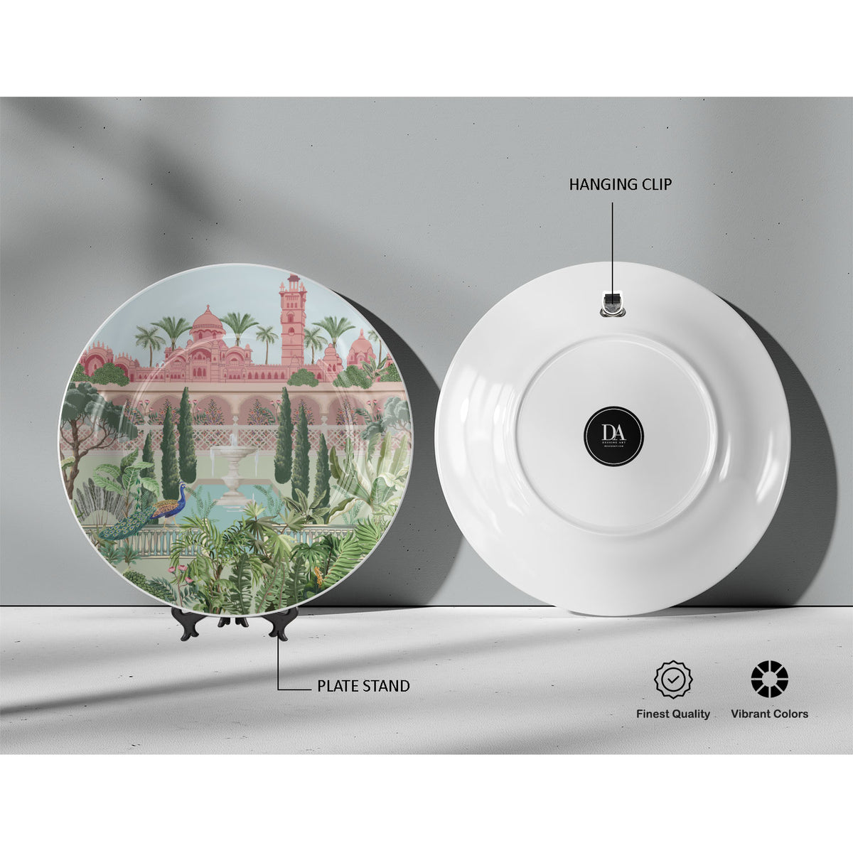 Fortress Treasure, decorative wall plate
