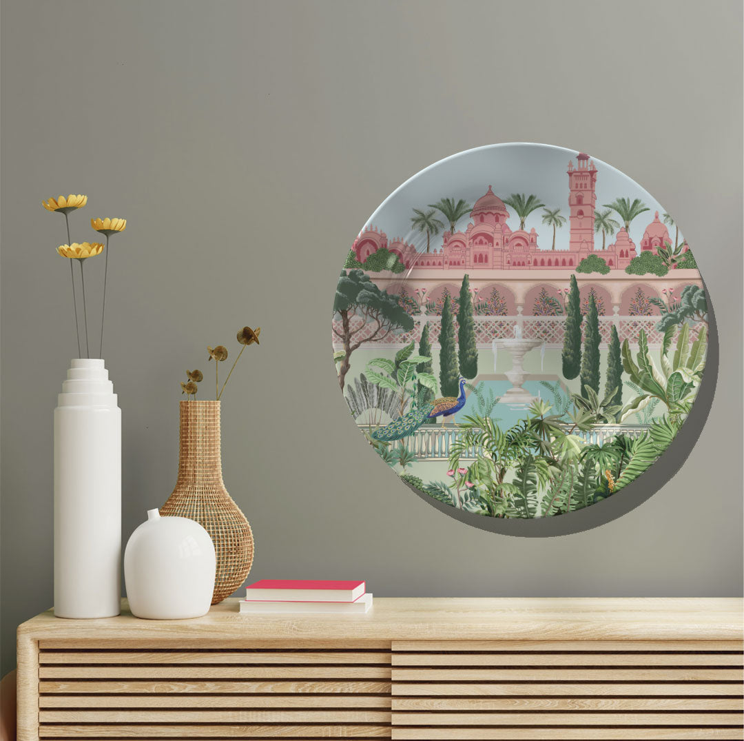 Fortress Treasure, decorative wall plate