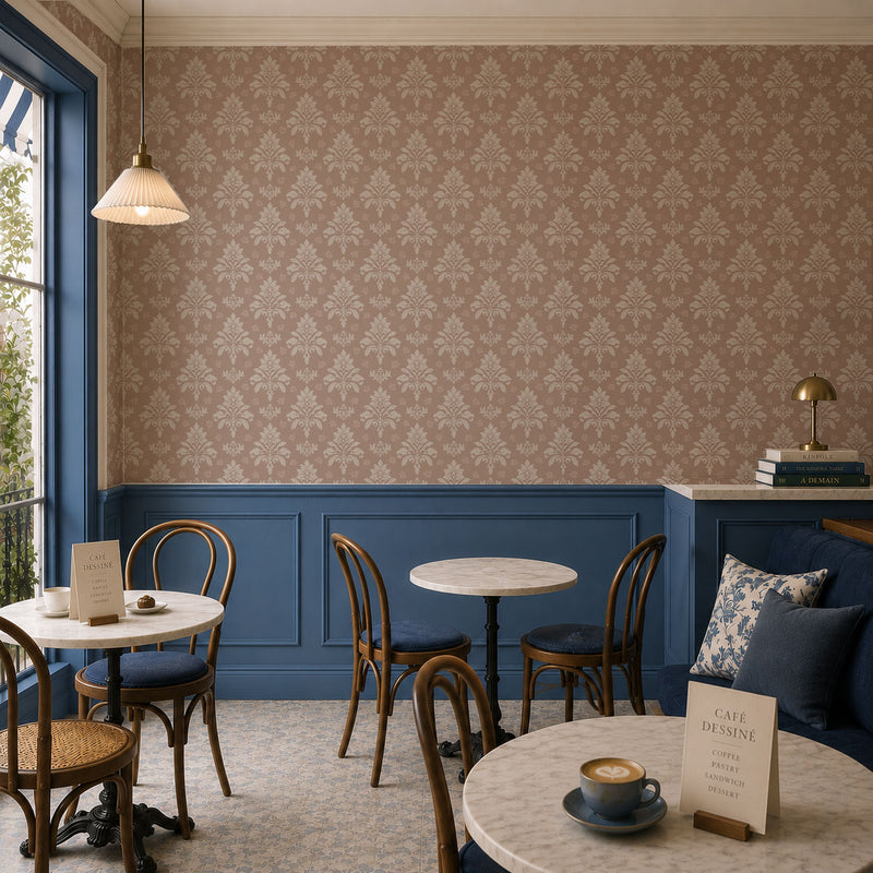 Les Arbes 01 Wallpaper, European Wallpaper, French Style