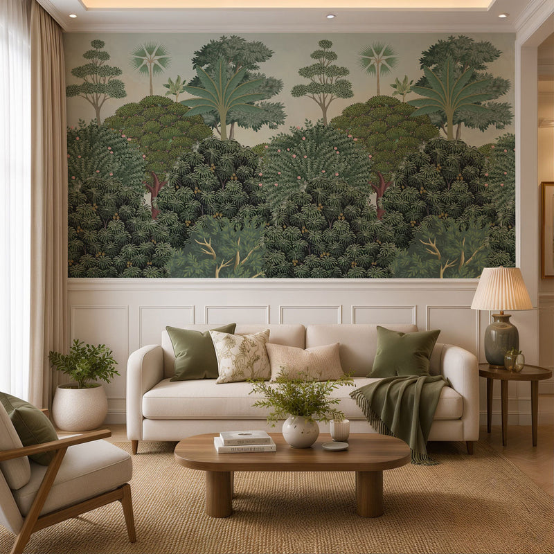 Umberleigh Chinoiserie Floral Wallpaper