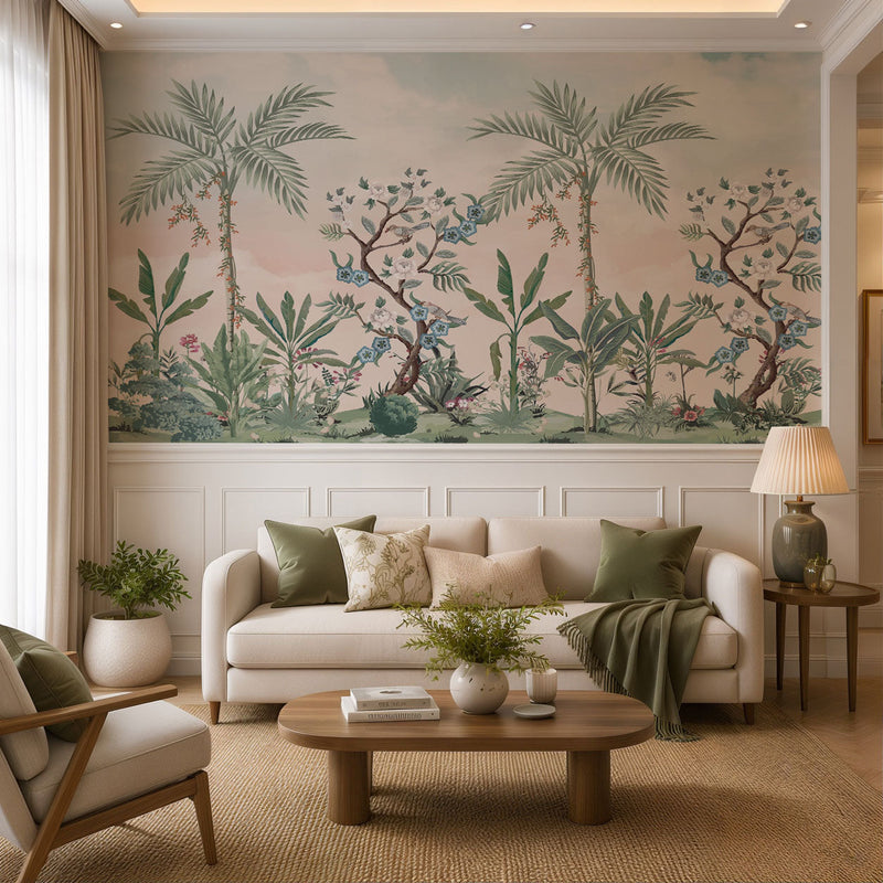 Vanderly Chinoiserie Bird Wallpaper