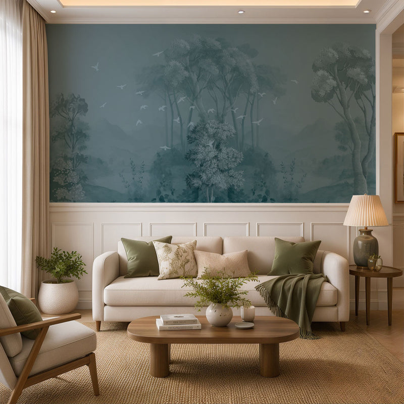 Yorkdale Chinoiserie Tree Wallpaper