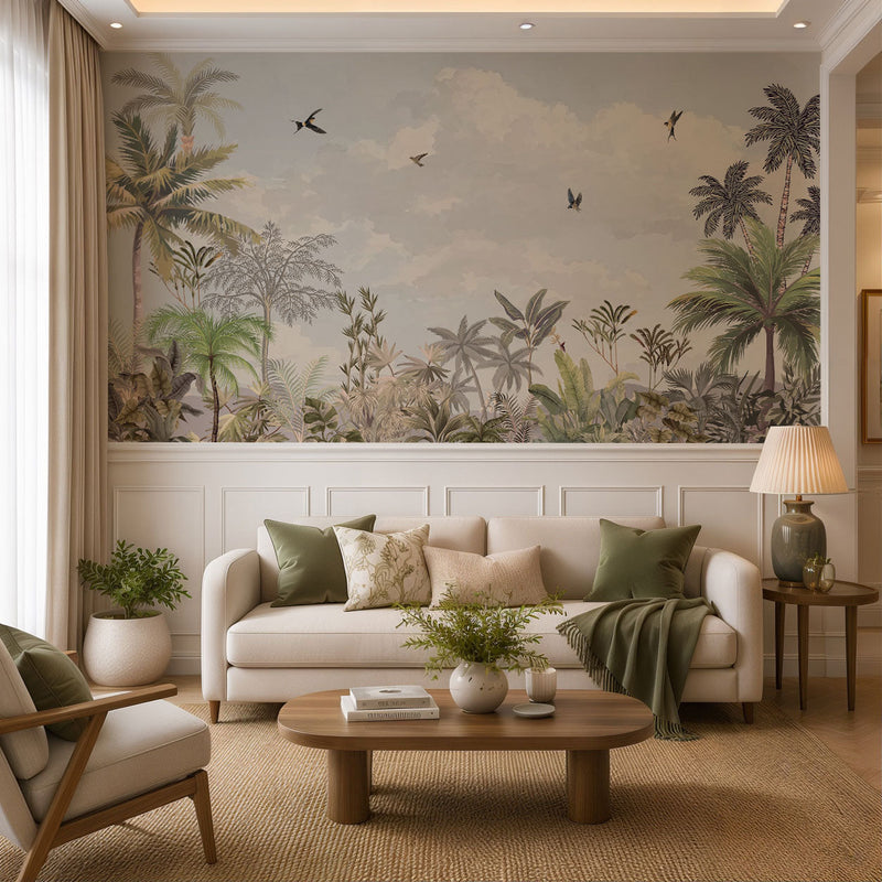 Havenbrook Chinoiserie Bird Wallpaper
