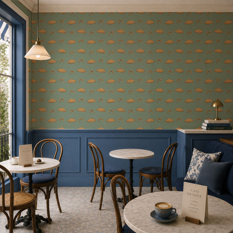 The Bakery 01 Wallpaper, European Wallpaper, French Style