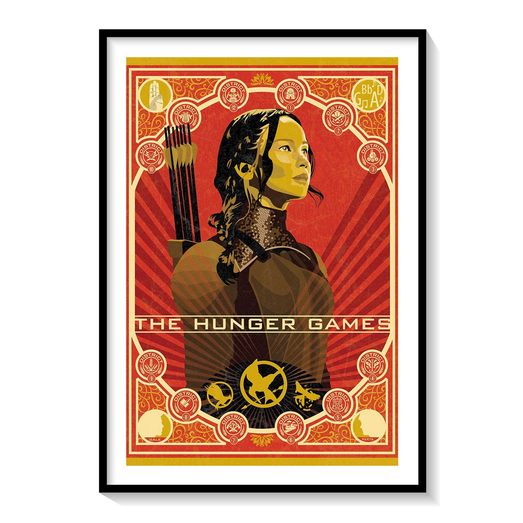 Buy The Hunger Game Movie Poster Online at Best Price – Dessine Art