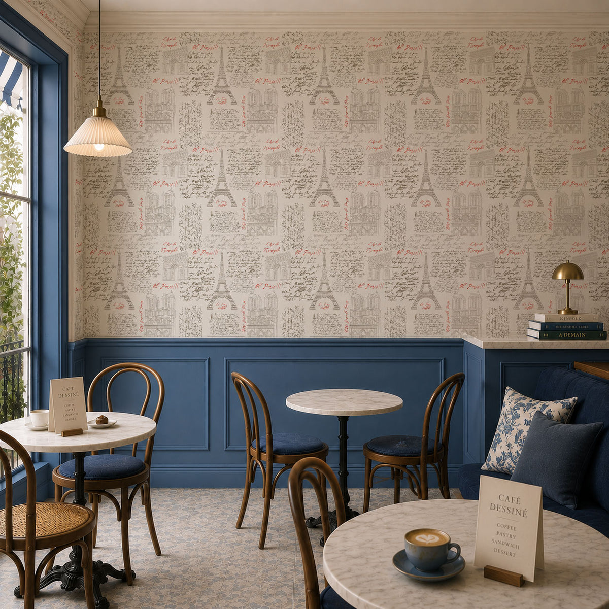 The Sights of Paris 02 Wallpaper, European Wallpaper, French Style