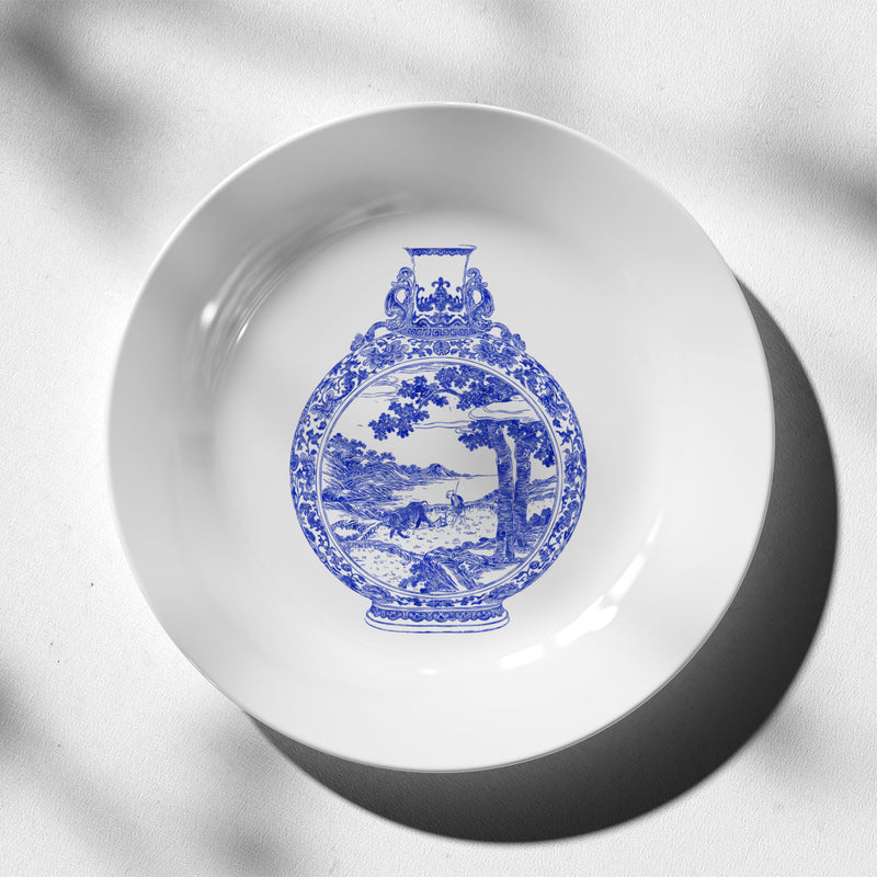 A Traditional Plate Moroccon Style Art, Decorative Plate
