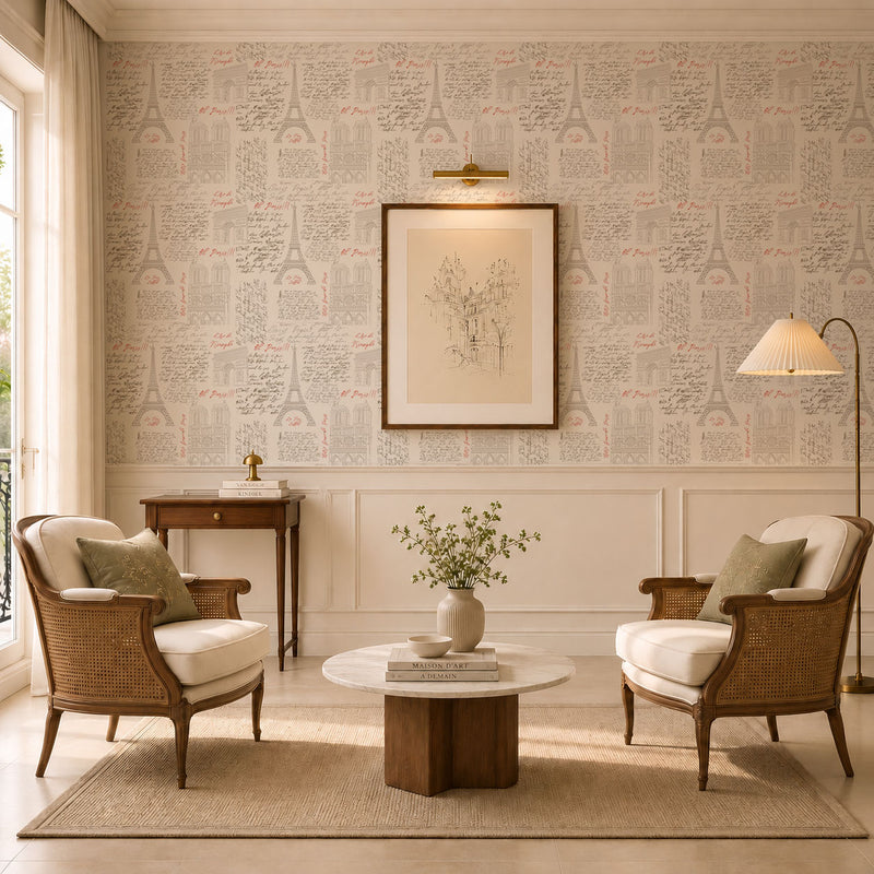 The Sights of Paris 02 Wallpaper, European Wallpaper, French Style