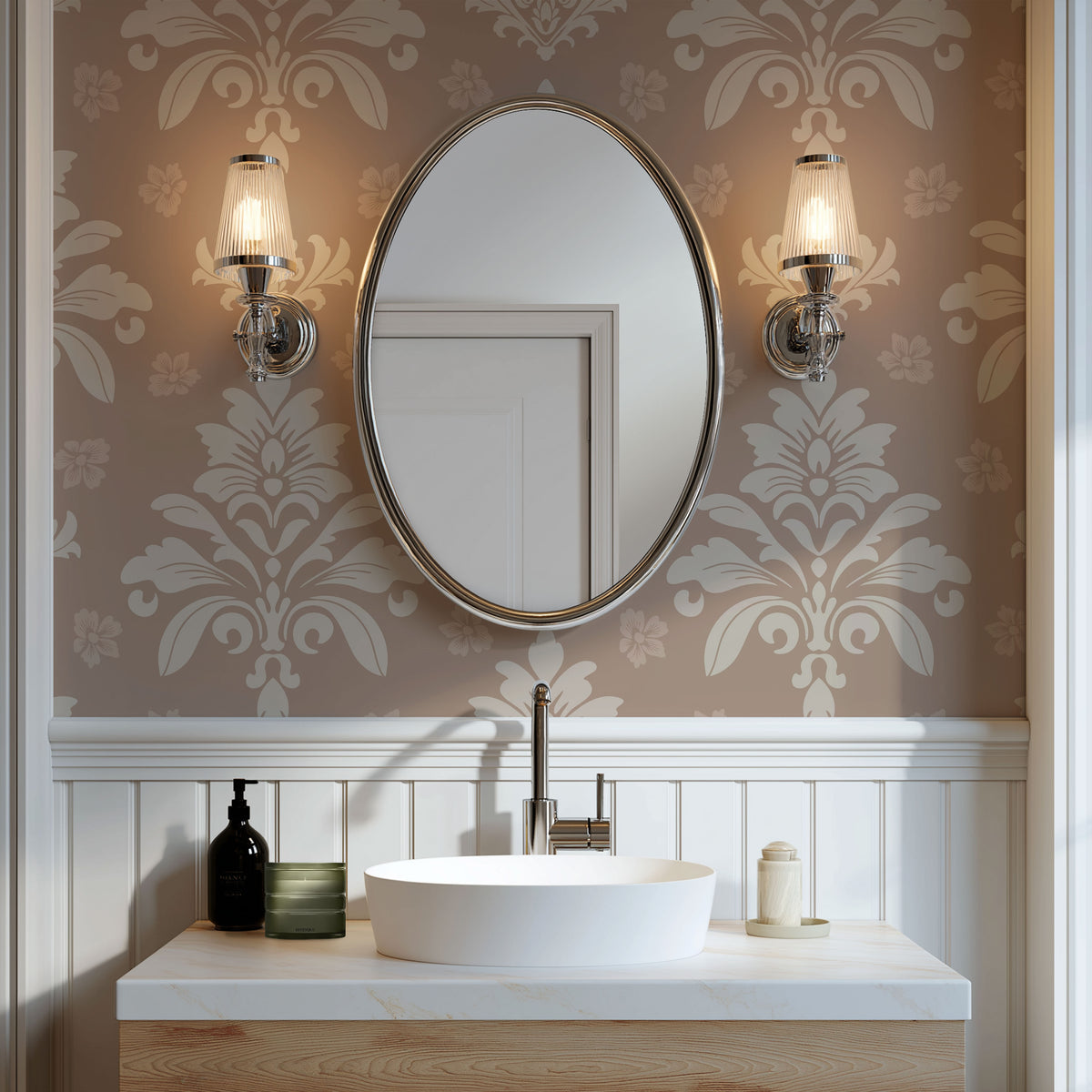 Les Arbes 01 Wallpaper, European Wallpaper, French Style