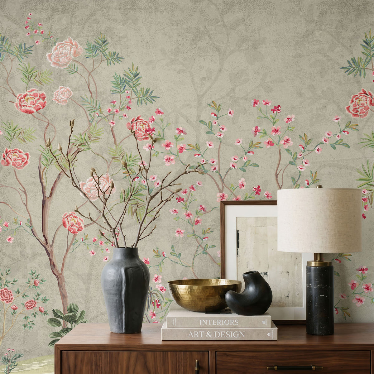 Rosefield Chinoiserie Blossom Wallpaper