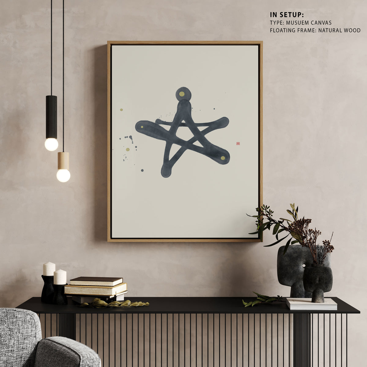 A New Star Is Born, Abstract Painting