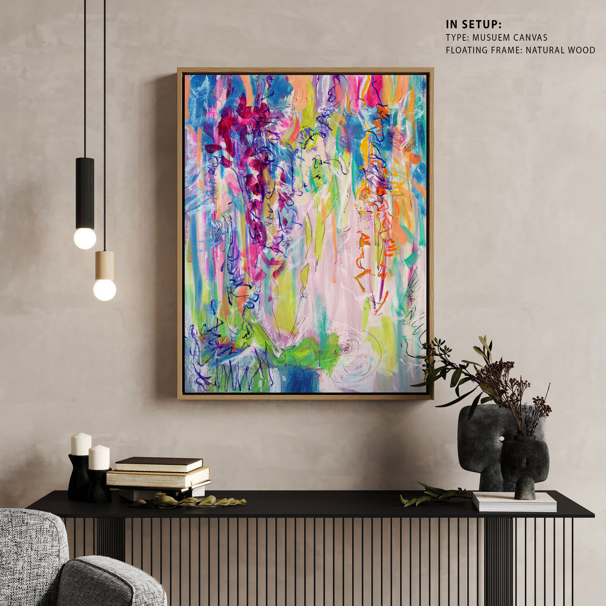Abide, Abstract Painting