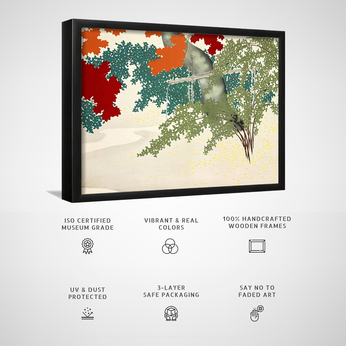 Maple from Momoyogusa, Canvas Painting