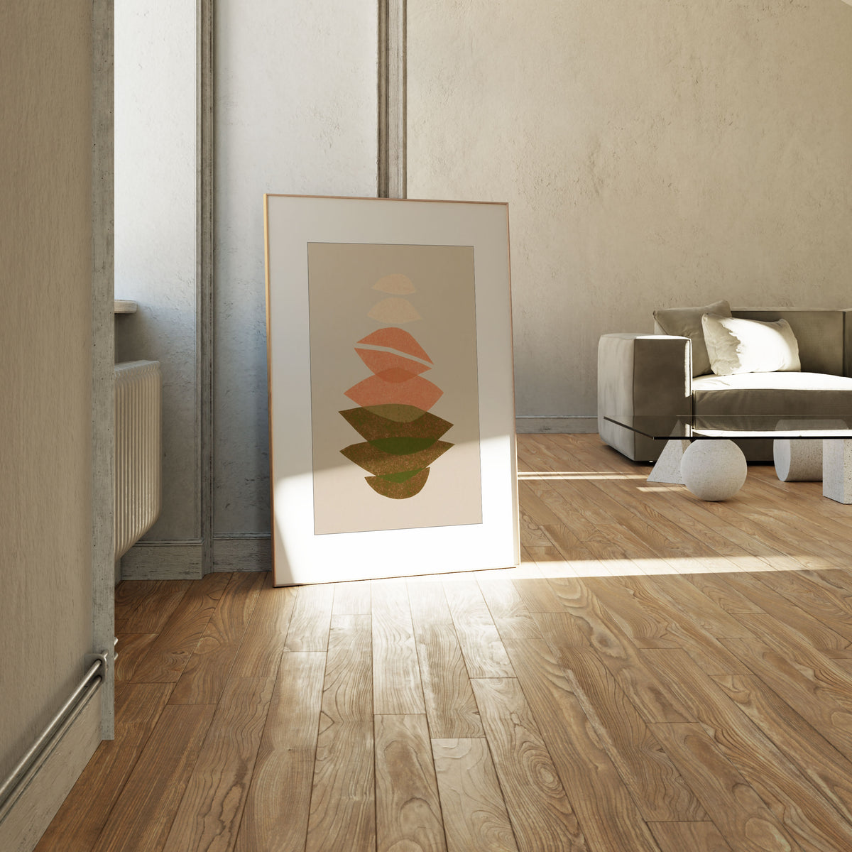 Petals 7, Minimal Art, Minimalist Painting