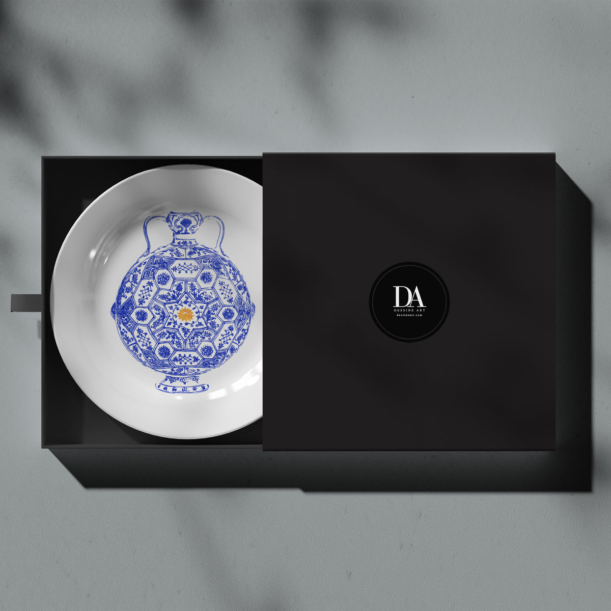 A Traditional Plate Moroccon Style Art I, Decor Art Plates