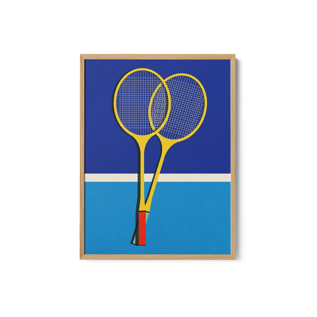 Wooden Badminton Rackets: Buy Rosi Feist Painting Collection Online at ...