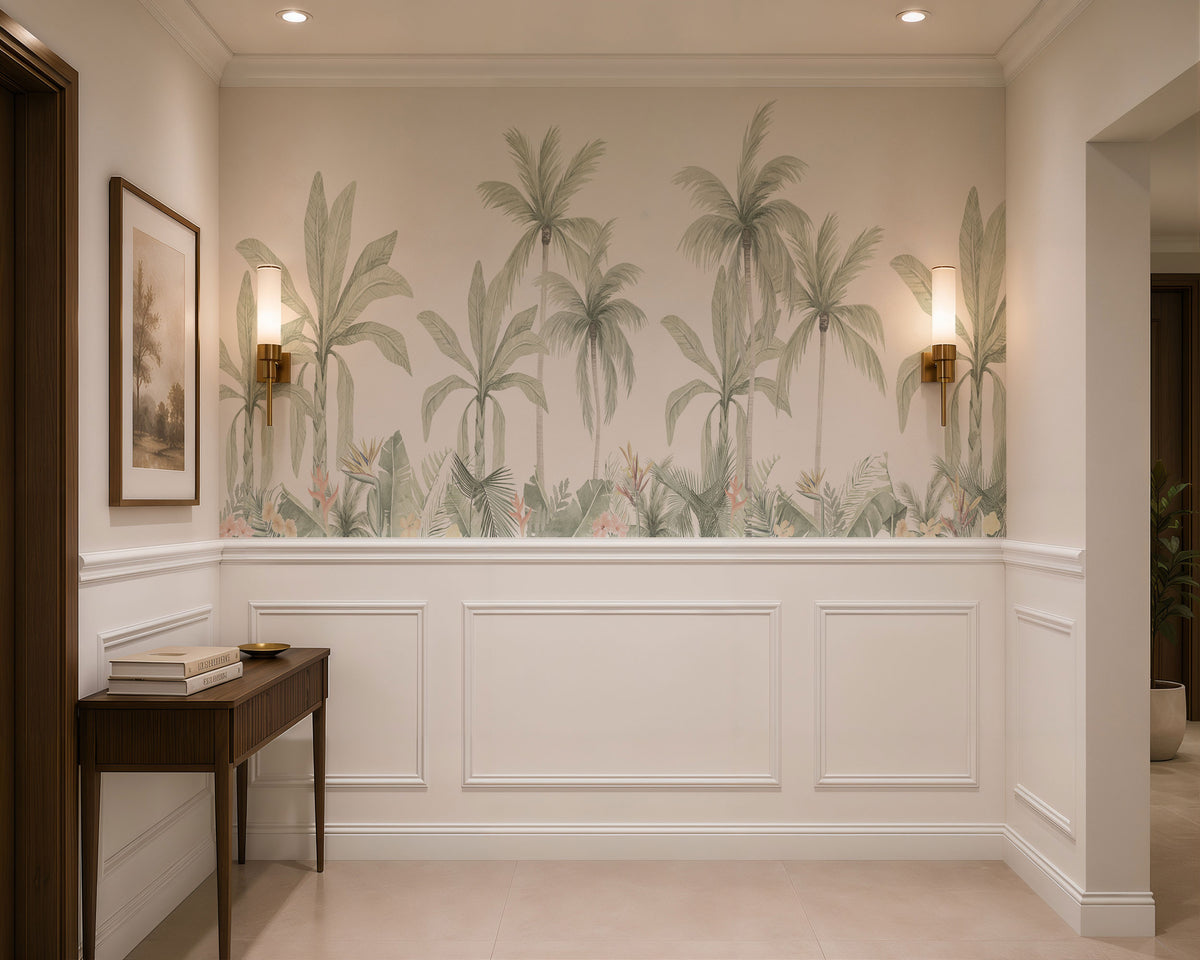 Botanical Oasis Wallpaper