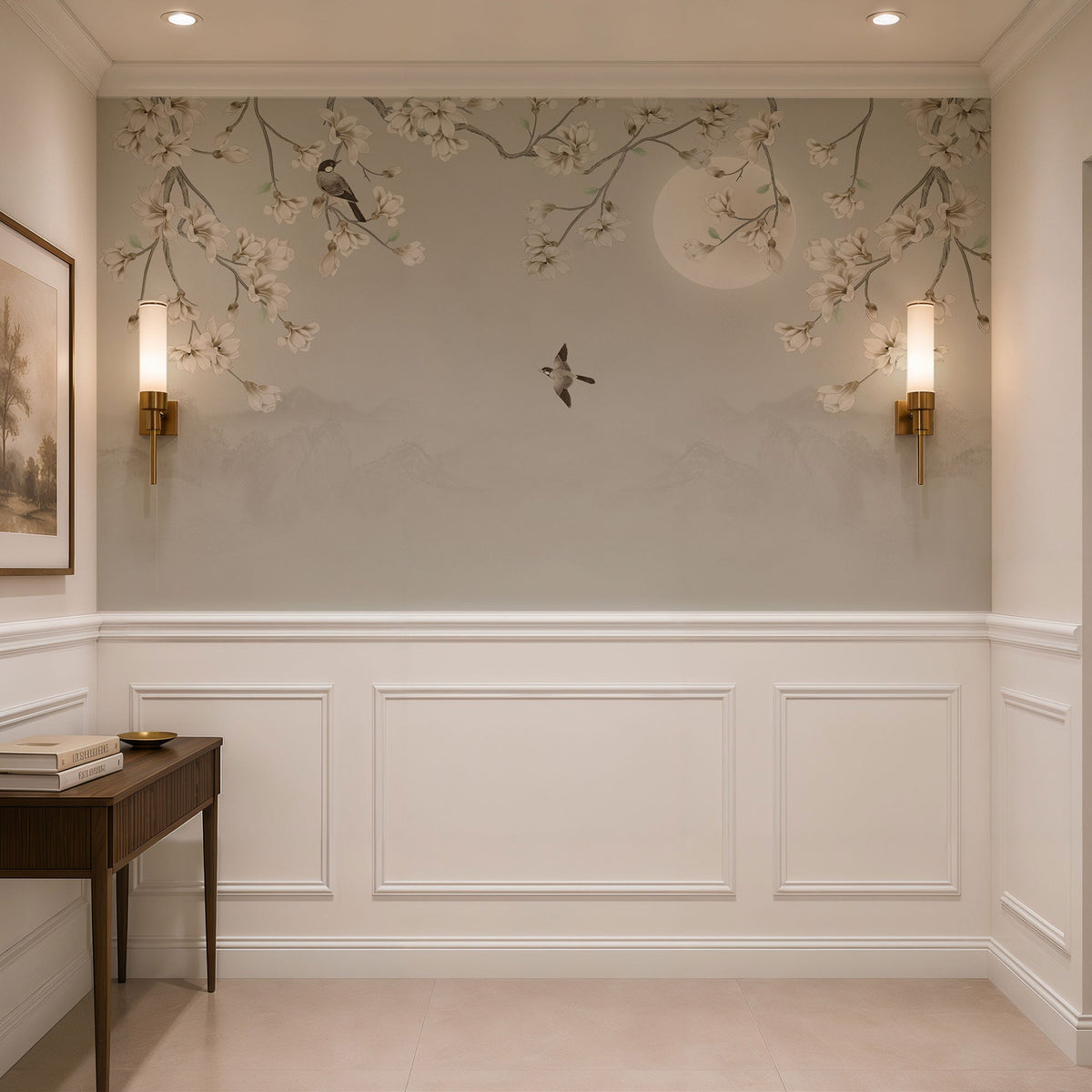 Edenmere Chinoiserie Garden Wallpaper
