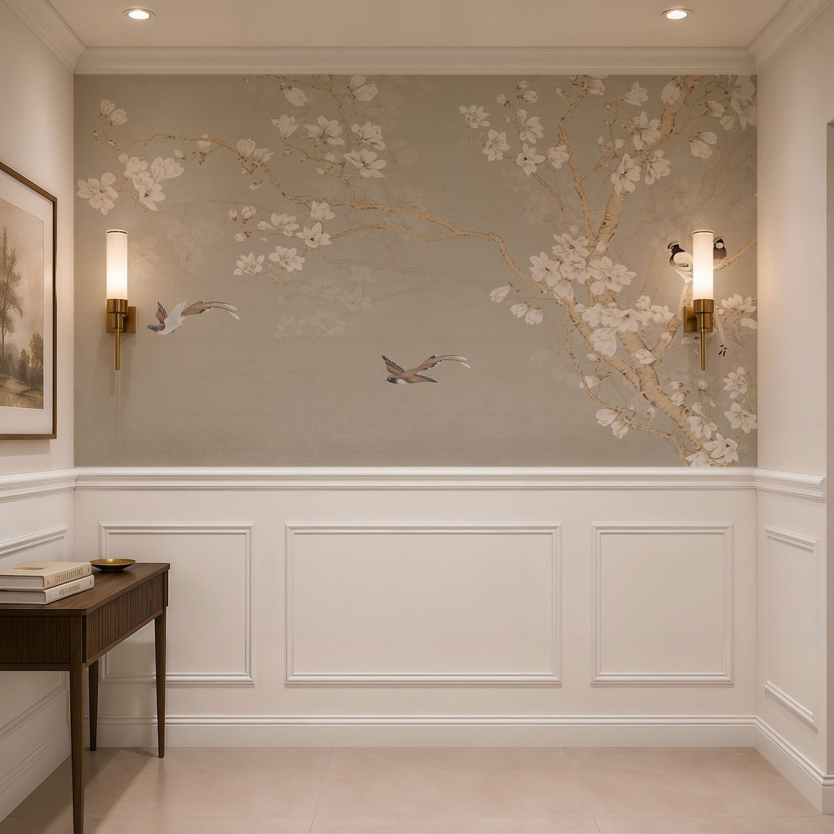 Ironwood Chinoiserie Botanical Wallpaper