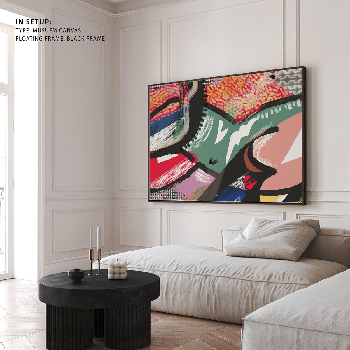 Abstract Ballerina Abstract Painting