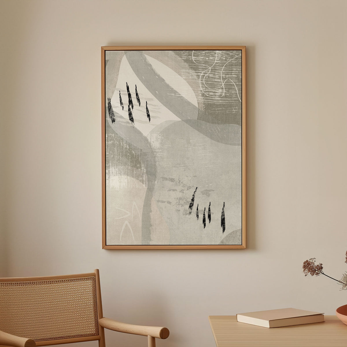 Abstract Boho Style, Abstract Painting
