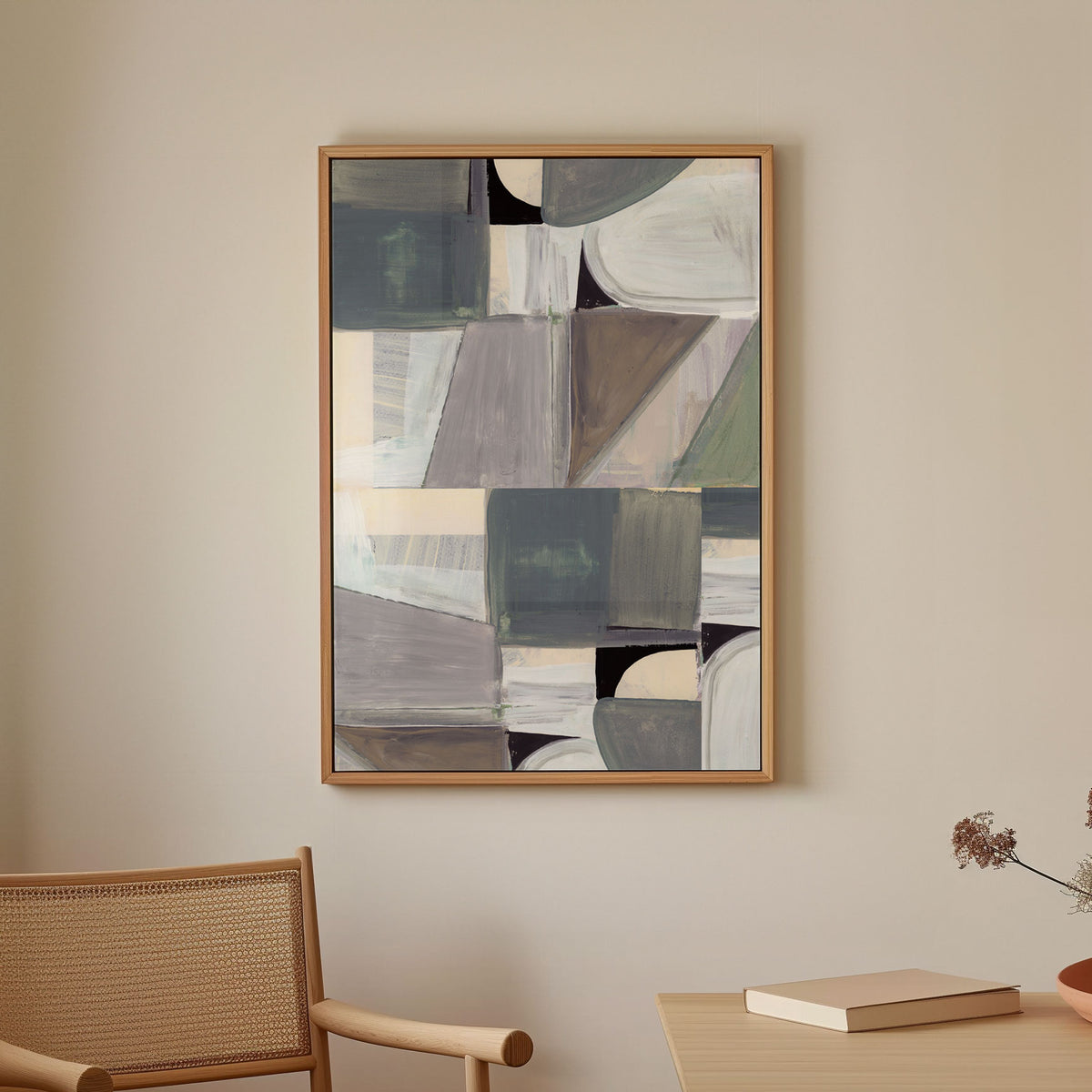 Abstract Desaturate No1, Abstract Painting
