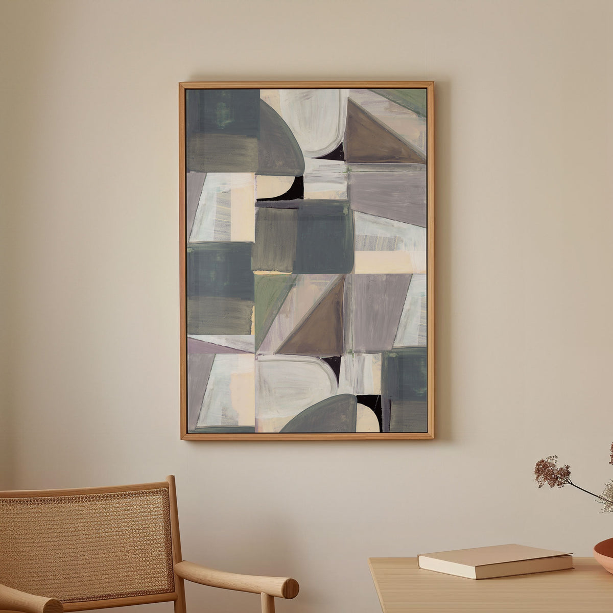 Abstract Desaturate No2, Abstract Painting