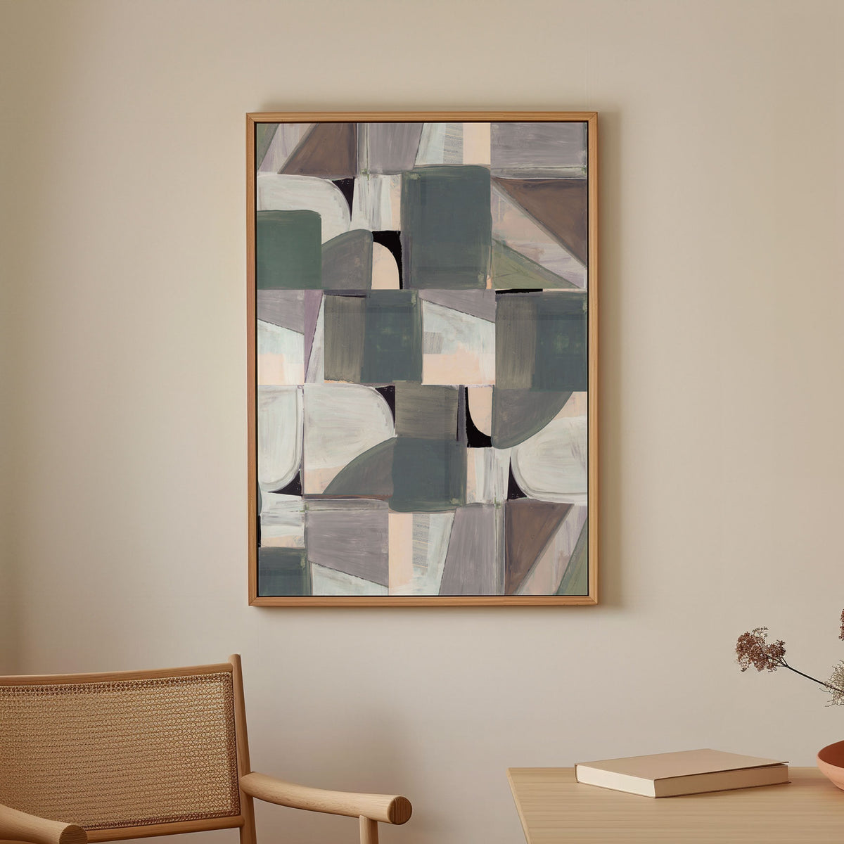 Abstract Desaturate No3, Abstract Painting