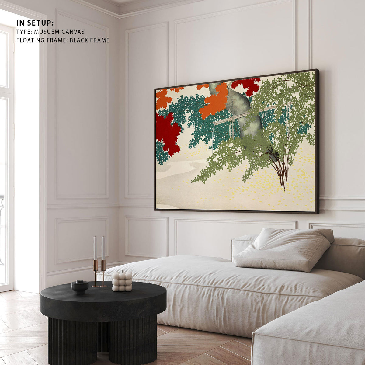 Maple from Momoyogusa, Canvas Painting