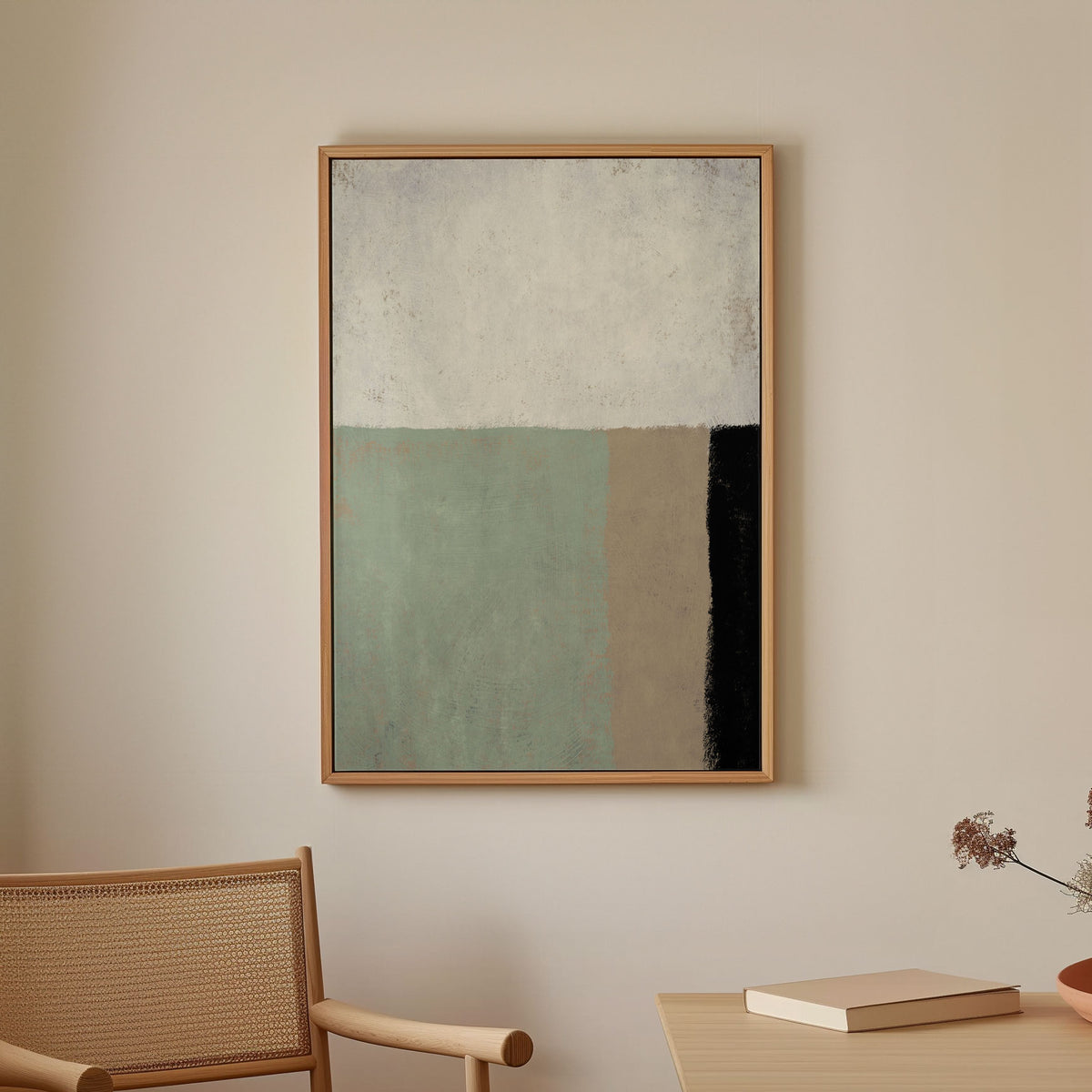 Sage, Abstract Painting