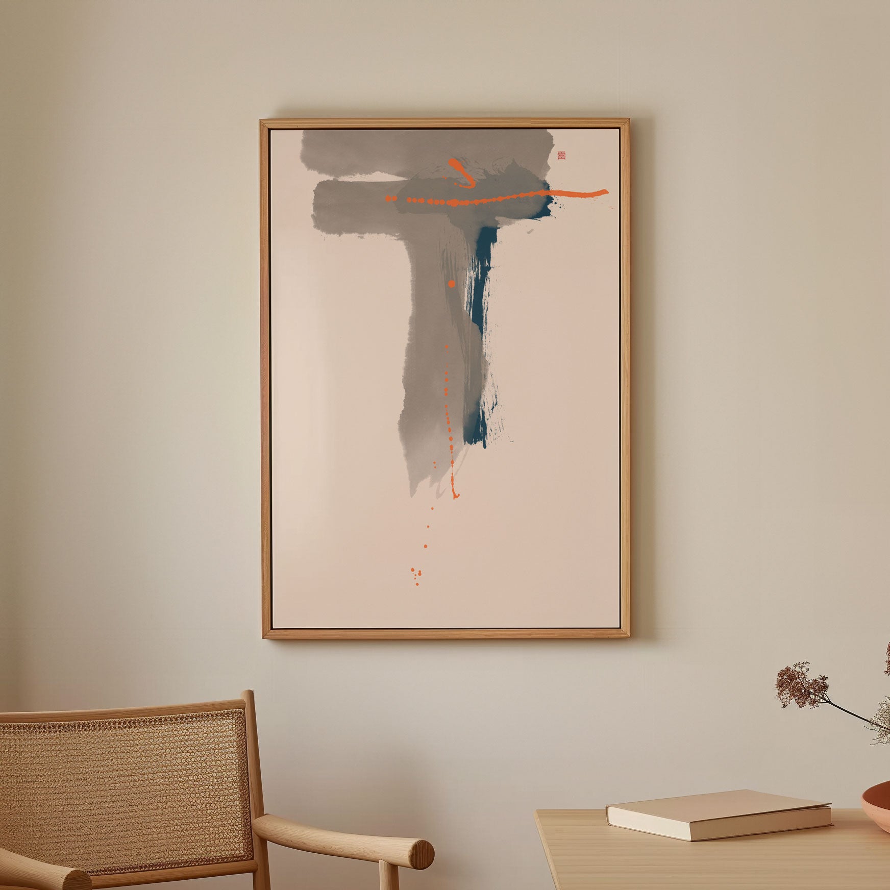 Buy Tau (a New Life), Abstract Painting Wall Art Online at Best Price ...