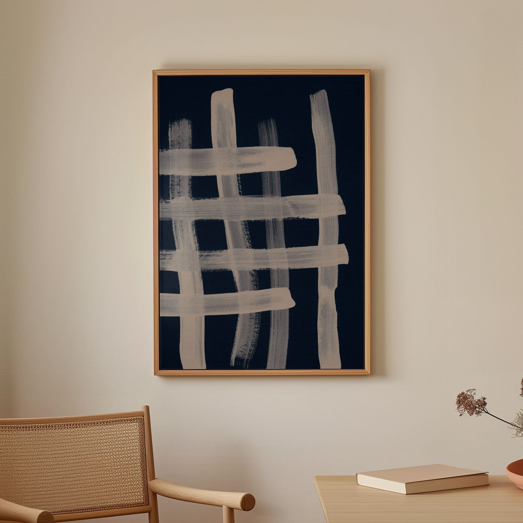 Buy The Grid 2, Abstract Painting Wall Art Online at Best Price ...