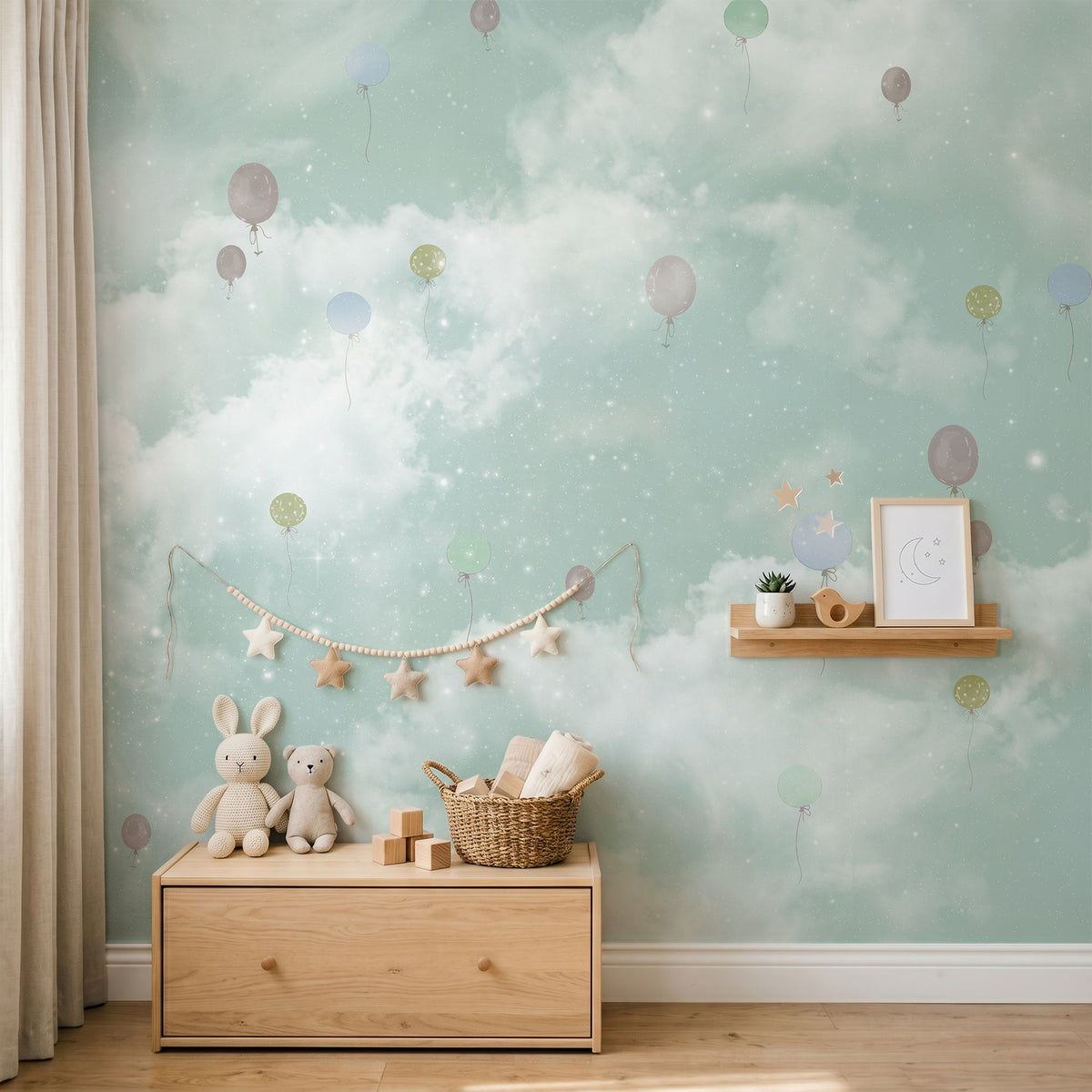 Calora, Kids Room Wallpaper, Nursery Wallpaper