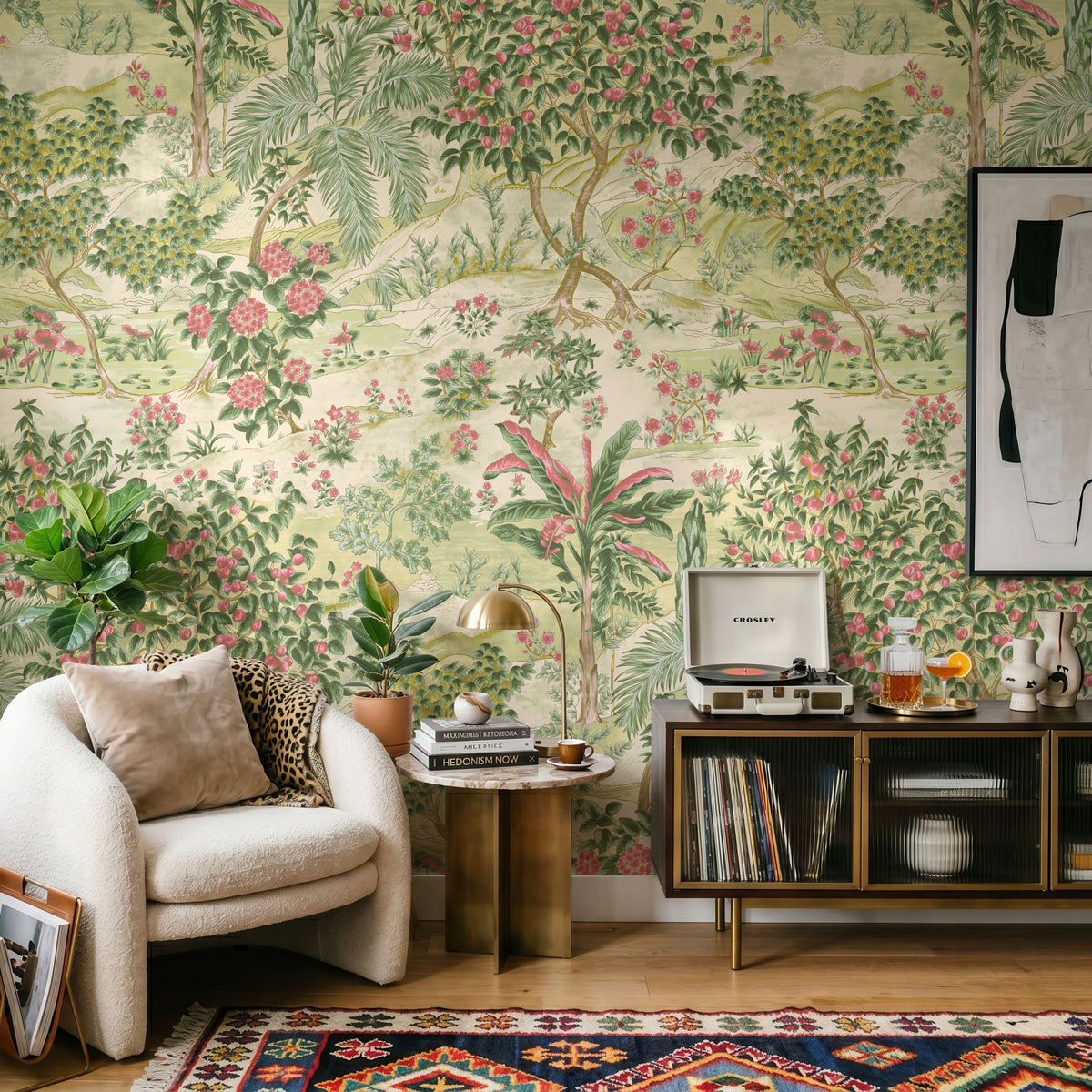 Le Jardin Wallpaper, European Wallpaper, French Style
