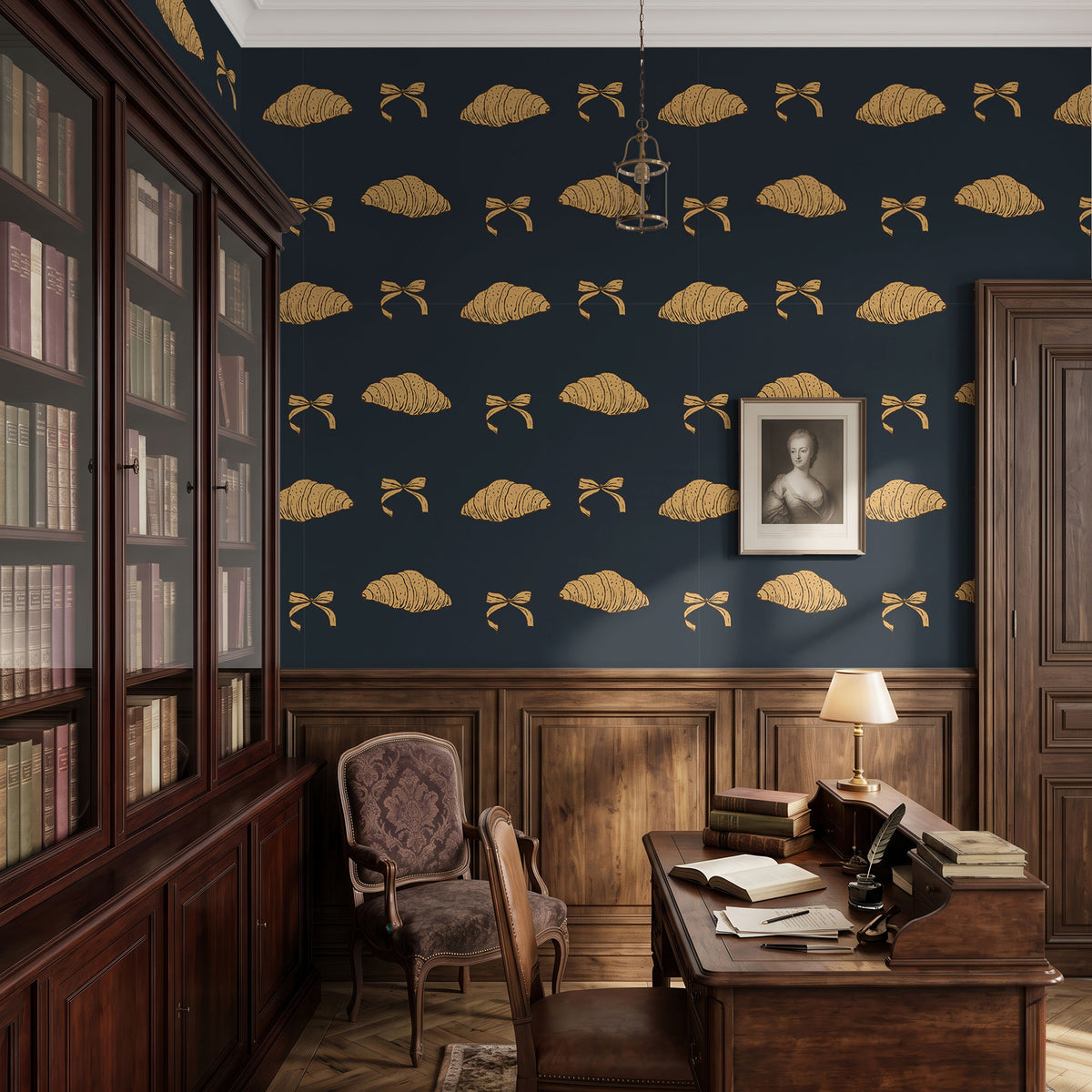 Le Croissant Wallpaper, European Wallpaper