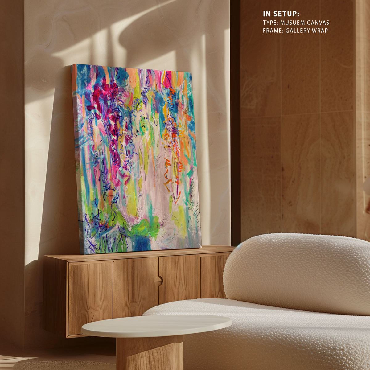 Abide, Abstract Painting