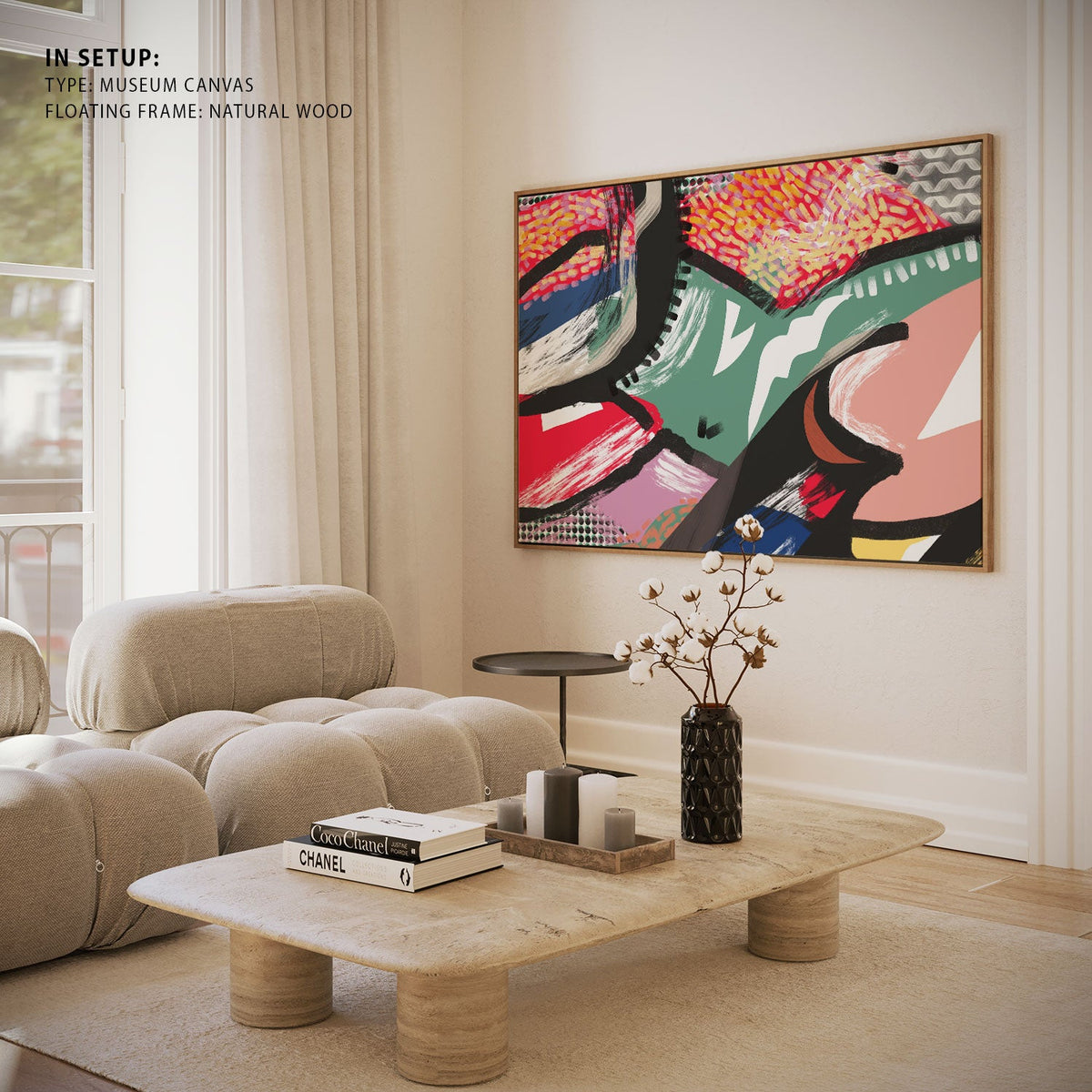 Abstract Ballerina Abstract Painting