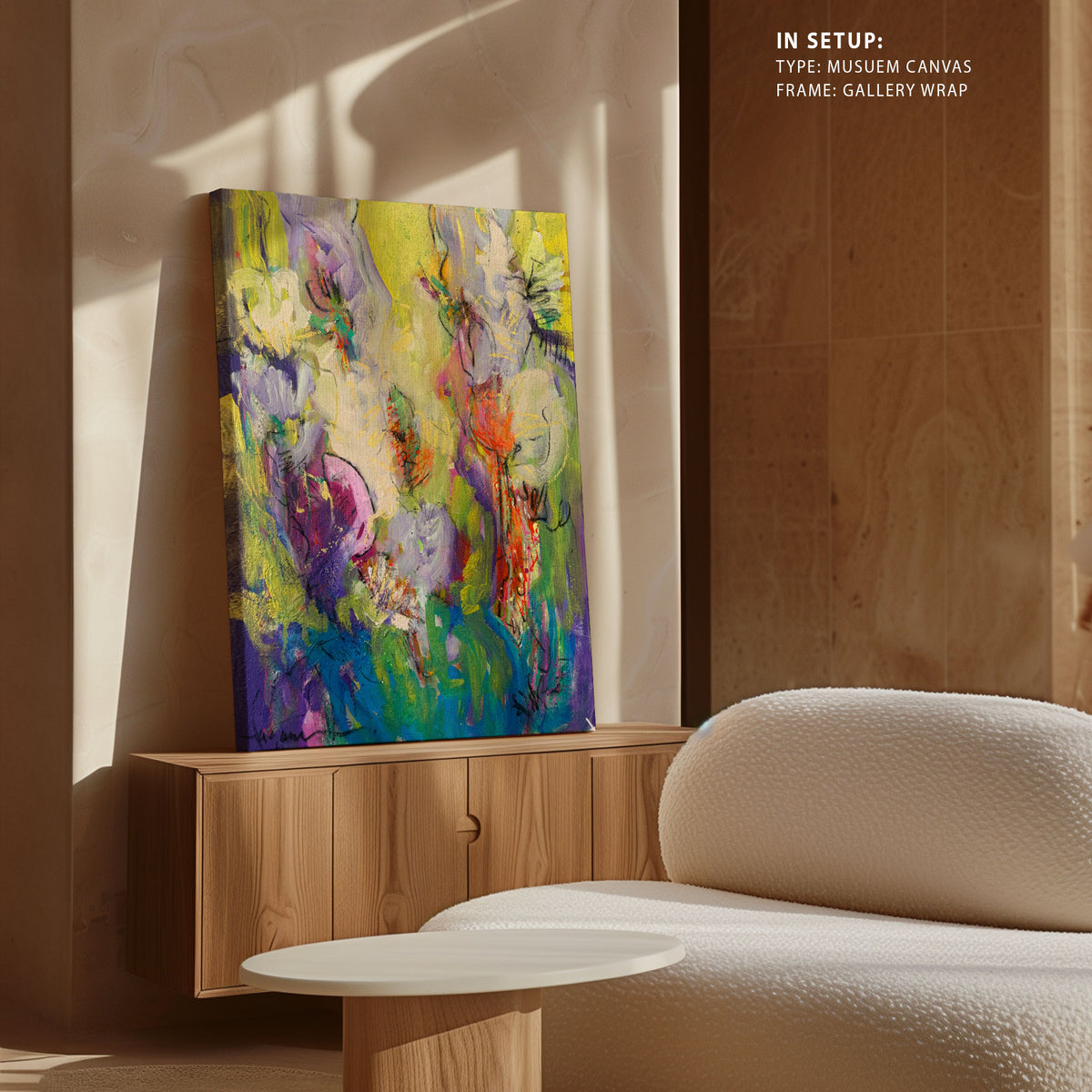 Abstract Blossom Dance, Abstract Painting