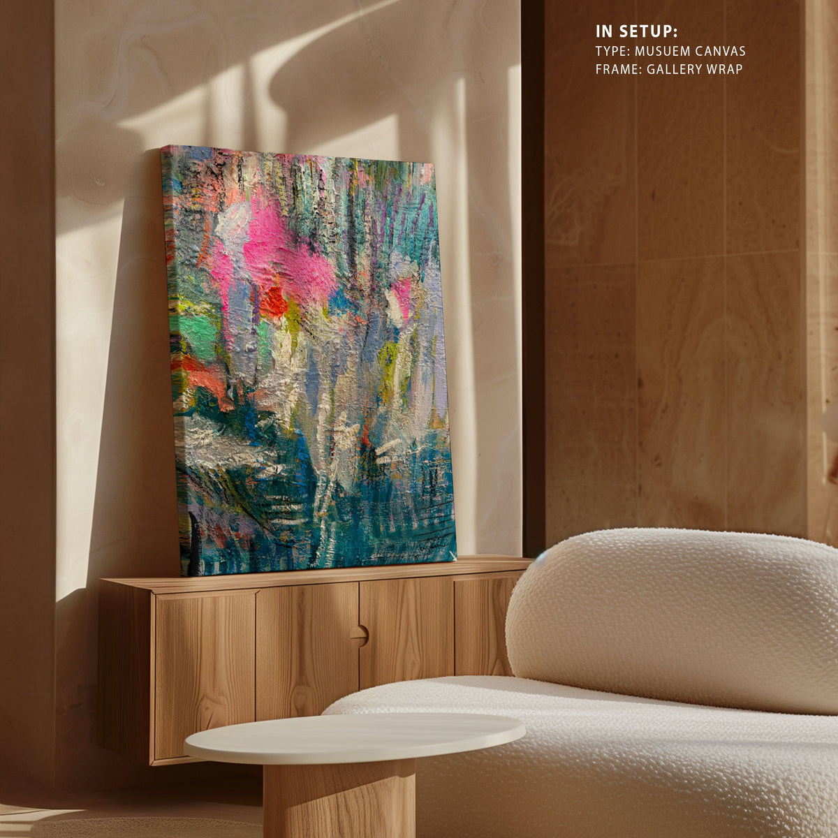 Expressionist Colorful Abstract, Abstract Painting