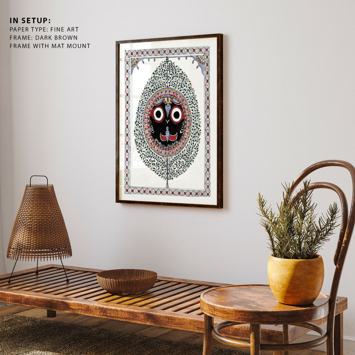 Lord Jagannath Madhubani Art,Madhubani Paintings