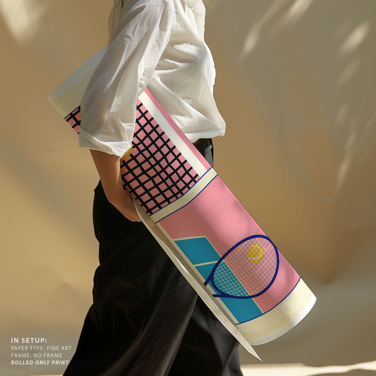 Poster Tennis Double Vault