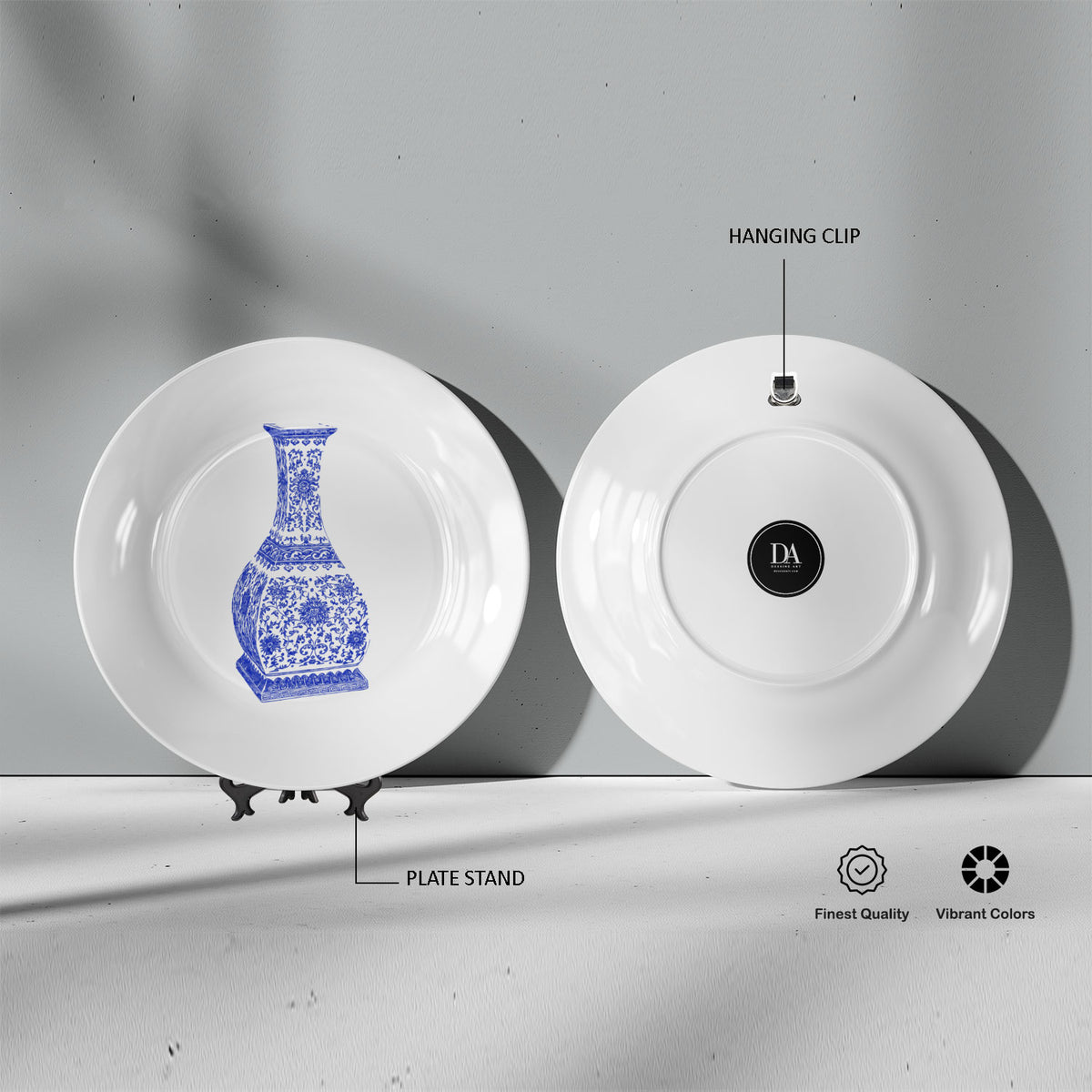 A Traditional Plate Moroccon Style Art III, Decor Art Plates