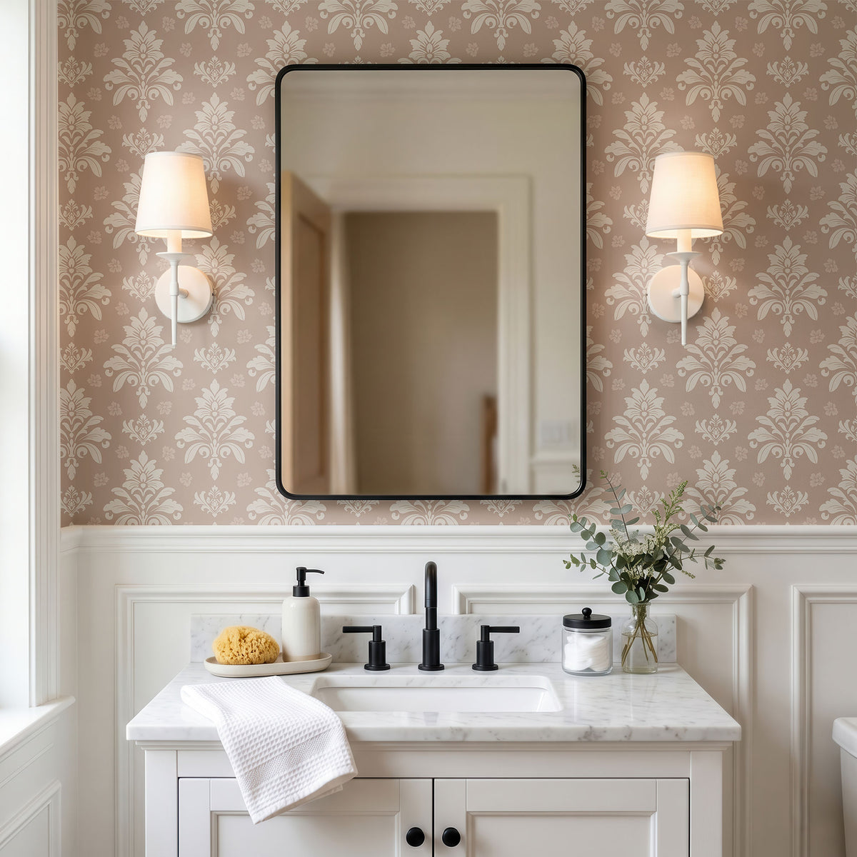 Les Arbes 01 Wallpaper, European Wallpaper, French Style