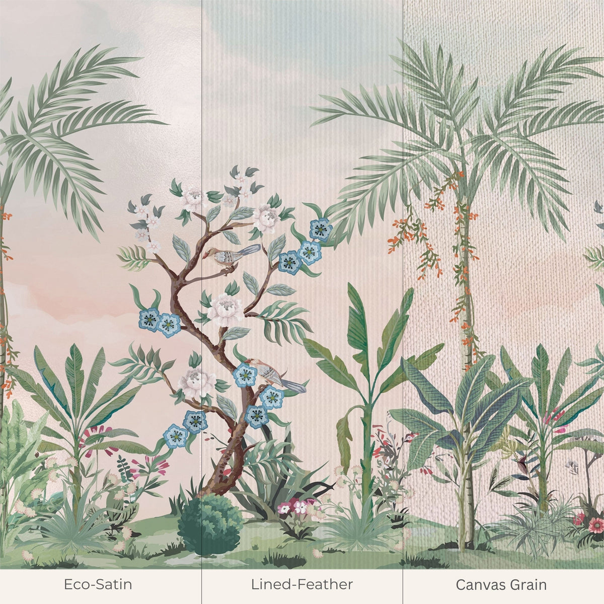 Vanderly Chinoiserie Bird Wallpaper
